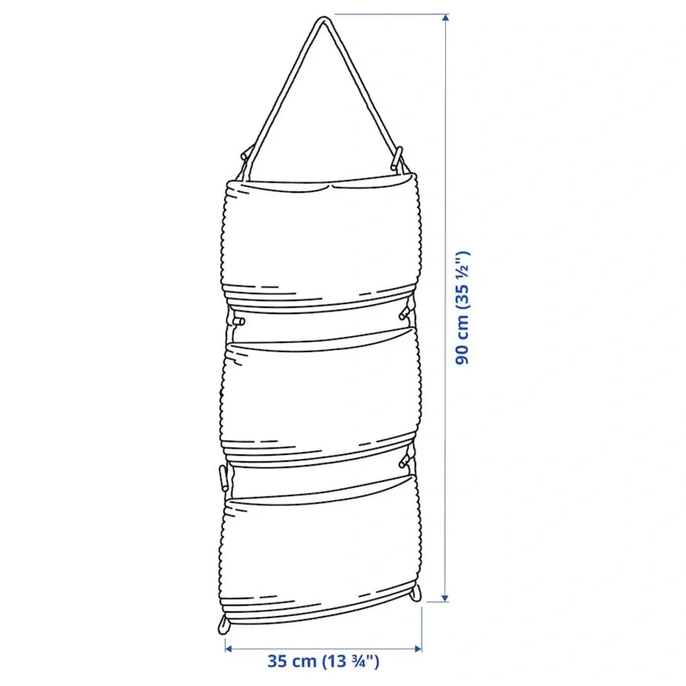 IKEA Blue Hanging Organizer